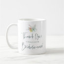 Search for spring wedding mugs Bridesmaid