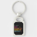 Search for black orange rectangular key rings Modern
