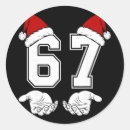 Search for number six 6 stickers Christmas lights