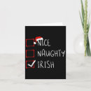 Search for funny irish christmas cards Santa claus