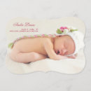 Search for two sided birth announcement cards New parents