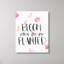 Search for petals canvas prints Watercolor