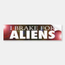 Search for outer space bumper stickers Aliens