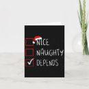 Search for santa claus naughty list cards Republican