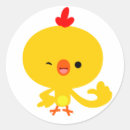 Search for chicken cartoon stickers Bird