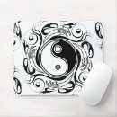 Search for yin yang mouse mats Black and white