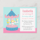 Search for merry go round birthday invitations Carnival