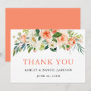 Search for coral floral cards Vintage