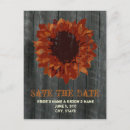 Search for fall wedding save date postcards Autumn