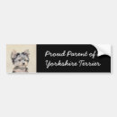 Search for yorkies bumper stickers Puppy
