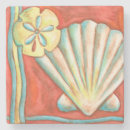 Search for seashells coasters Sand