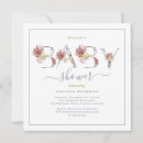 Search for square baby shower invitations Gold