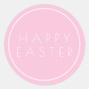 Search for happy easter stickers Pink