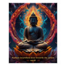 Search for enlightenment digital posters Buddha