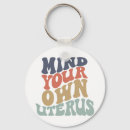 Search for uterus key rings Mind your own uterus