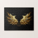 Search for angel wings puzzles Black