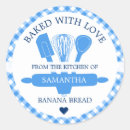 Search for banana bread stickers Made with love