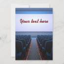 Search for movie theatre invitations Red
