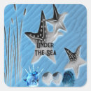 Search for blue sea shell stickers Starfish