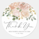 Search for round graduation stickers Floral