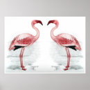 Search for flocking art Pink flamingo