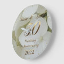 Search for golden wedding anniversary clocks Parents