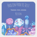 Search for frozen birthday stickers Watercolor