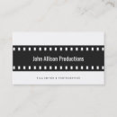 Search for filmmaker business cards Filmmaking