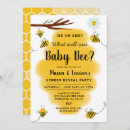 Search for bumble bee gender reveal invitations Mummy to bee