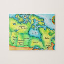 Search for map of canada puzzles Horizontal
