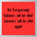 Search for trespass posters Funny