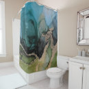 Search for unusual shower curtains Abstract