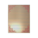 Search for large notepads Gold