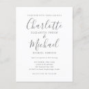 Search for gray wedding postcards Stylish