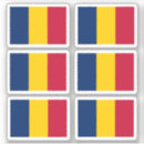 Search for chad stickers Flag of chad