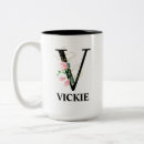 Search for alphabet v mugs Pink