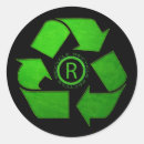 Search for green recycle symbol stickers Planet