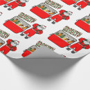 Search for beer wrapping paper Santa