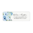Search for sky return address labels Watercolor