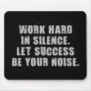 Search for silence mouse mats Motivational