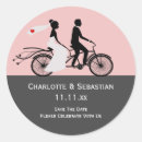 Search for bike wedding stickers Tandem