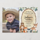Search for raccoon birthday invitations Woodland animals