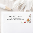 Search for robin return address labels Elegant