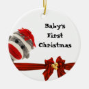 Search for cute monkey christmas tree decorations Red
