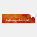 Search for leaf bumper stickers Red