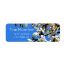 Search for flowering trees return address labels Elegant