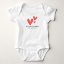 Search for happy valentines day baby clothes Red