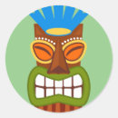 Search for tiki mask stickers Tropical