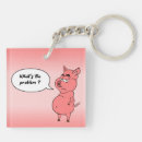 Search for grumpy humour key rings Cartoon