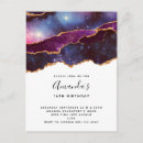 Search for blue and purple invitations Celestial